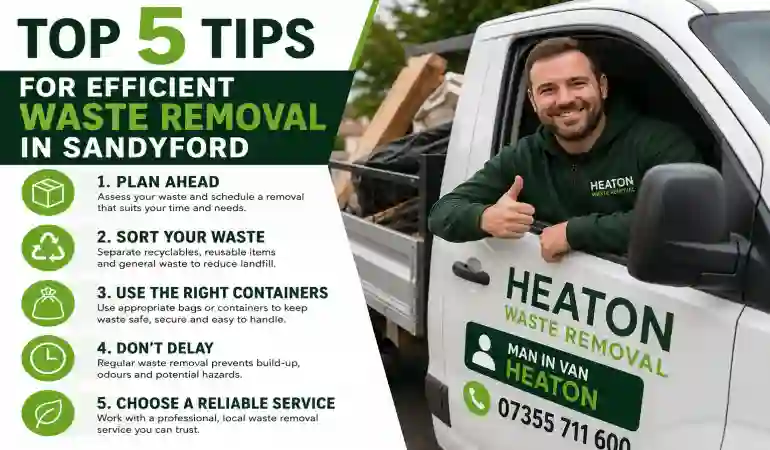 Top 5 Tips for Efficient Waste Removal in Sandyford